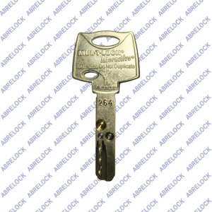 Duplicado llave MUL T LOCK 262